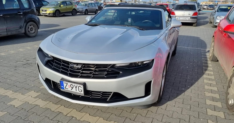 Chevrolet Camaro cena 115900 przebieg: 78500, rok produkcji 2019 z Świnoujście małe 211